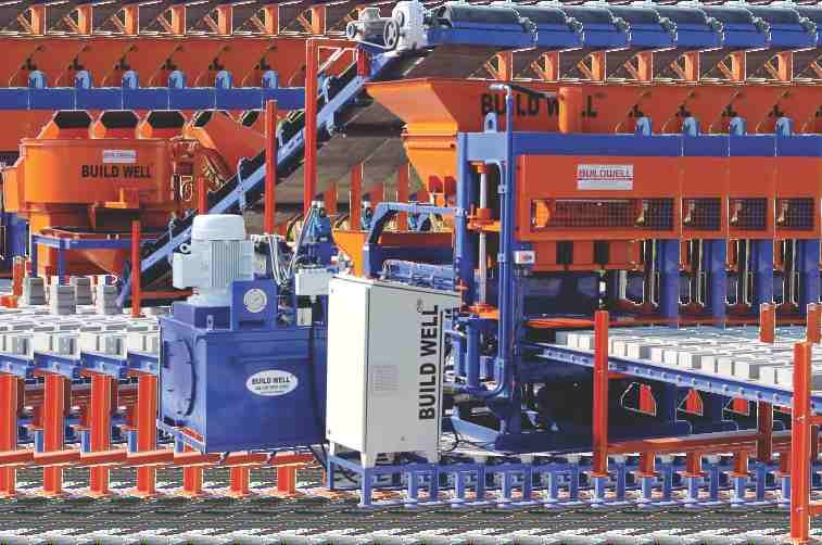 BW-120 machine, 9-brick mould