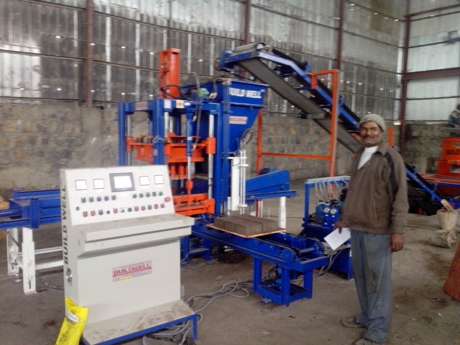 Overseas installation crew